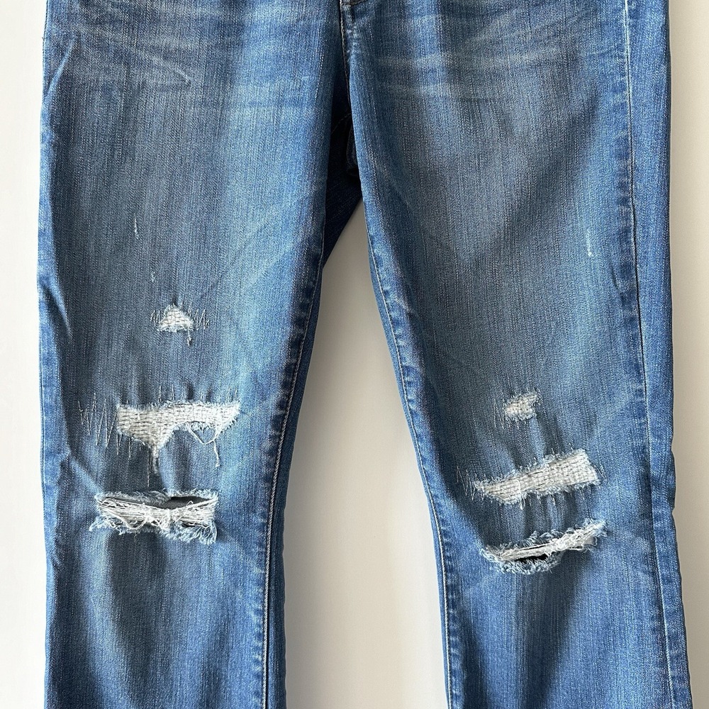 Madewell Bronson Wash Cali Demi Boot Button Front Jeans Women's Size 26 - Picture 3 of 10
